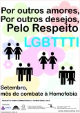 Setembro, mês de combate à homofobia.